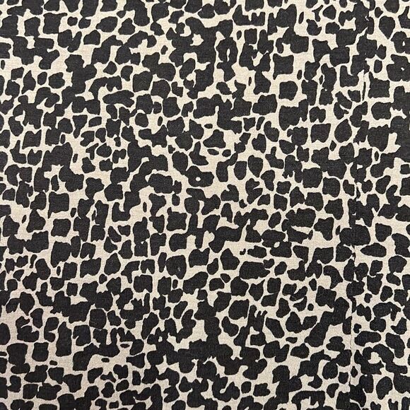 LOFT Black & Gray Print Dress (SM) - Picture 3 of 7